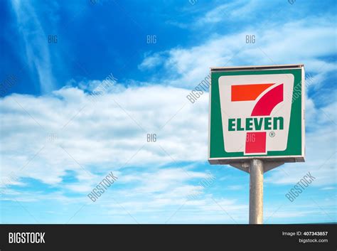 Eleven Store Sign Image Photo Free Trial Bigstock