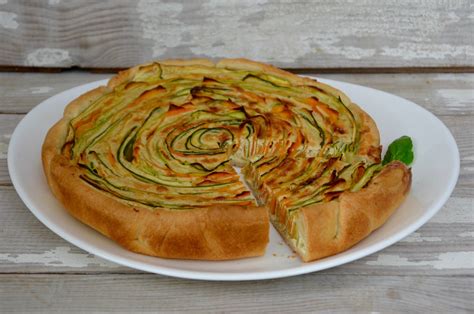 Tarte courgette