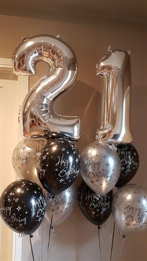 21st Birthday Party Decorations Balloons Pinterest Inoalisandra