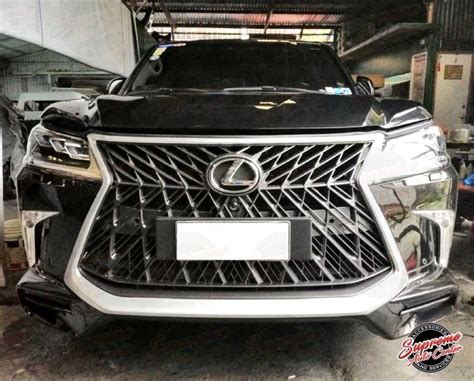 Accessories make the lifts yours. Lexus LX570 face lift facelift upgrade 2019 Trd style body ...