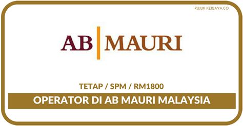 We did not find results for: Jawatan Kosong Terkini AB Mauri Malaysia ~ Operator ...
