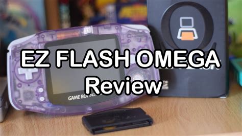 EZ Flash Omega Review - Best GameBoy Advance Flash Cart! - YouTube