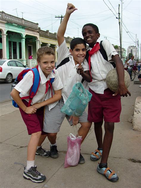 Fileyoung Boys In School Uniform Pinar Del Rio Cuba