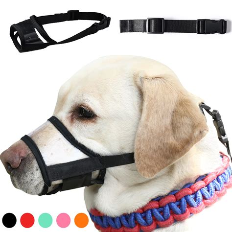 Buy Dog Muzzlea Dog Muzzle And 1 Adjustable Fixed Ropeconnecting The