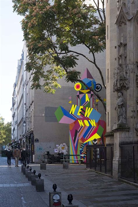 Morag Myerscough A New Now Public Art In Paris With 6m3 Collective