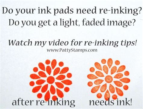 How To Re Ink Your Stampin Up Ink Pads Ink Pads Stampin Up Stamp Tutorial