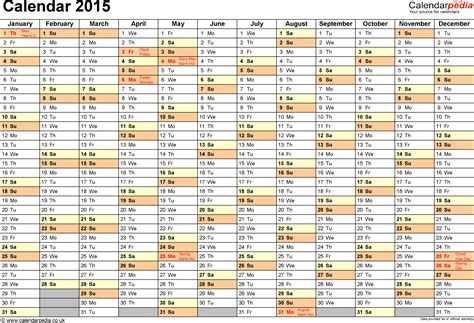 Many retail businesses (especially the larger ones) do open on some of the public holidays. Calendar 2015 (UK) - 16 free printable Word templates
