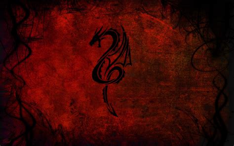 Wallpaper Abstract Red Dragon Texture Art Style Flame Darkness