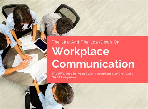 Some surveys and discussions have acknowledged that lack of information is a cause. The Law And The Low-Down On Workplace Communication - DOTS ...
