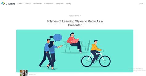8 Types Of Learning Styles To Know As A Presenter Learning Styles Images