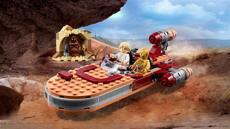 Lego Star Wars Luke Skywalkers Landspeeder 75271 360° Youtube
