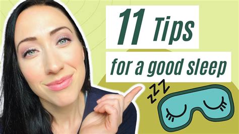 how to get a better sleep 11 tips to improve your sleep quality youtube