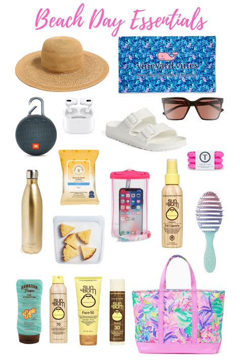 beach day essentials post beach bag essentials preppy beach essentials beach trip packing