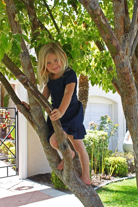 Life With A Little Grace My Girl Climbs Trees In Dresses