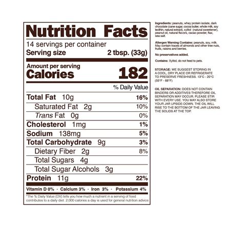 29 Dark Chocolate Nutrition Label Labels Ideas For You