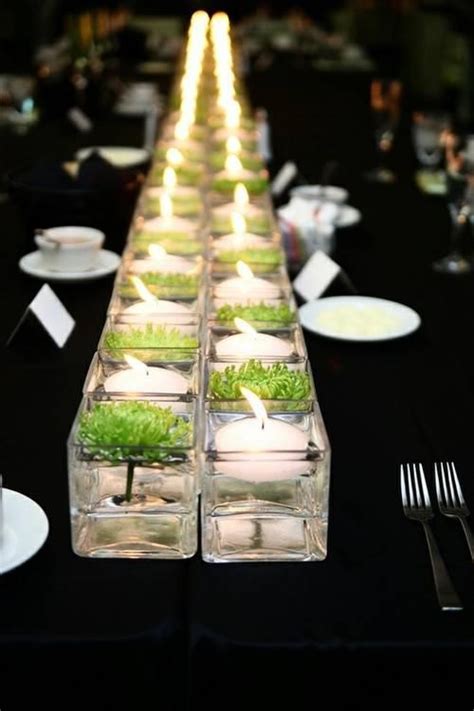 Rustic fall centerpiece idea for the dining table. long table centerpiece | Holiday Ideas and projects ...