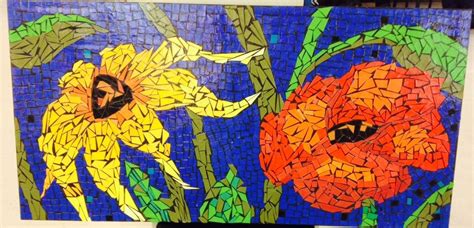 Download floral pattern stock vectors. Floral Mosaic using Cardstock and Mod Podge | Floral ...