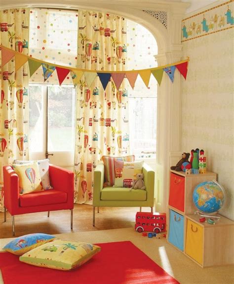 Pretty And Youthful Playroom Color Schemes