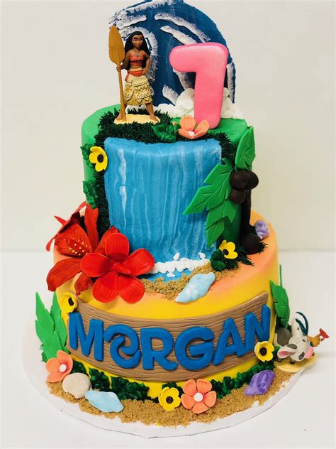 20 best ideas moana birthday cake.moms and dads can now easily order animation cakes for birthday rapidly with the help of our very same day, midnight and reveal delivery services. 2 Tier Moana Birthday Cake CBG-156 - Confection Perfection ...