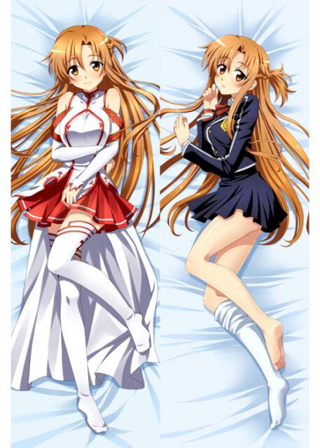 Sword Art Online Sao Anime Dakimakura Asuna Yuuki Hugging Body Pillow