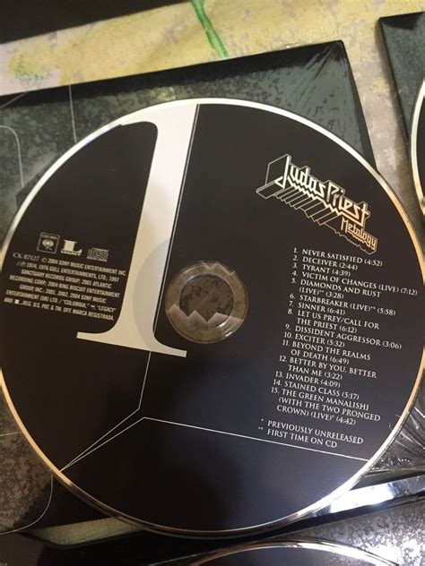 Judas Priest Metalogy Box Set 4 Cd Discs 1 Bonus Dvd And Booklet Ck 87127