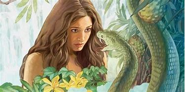 Image result for the serpent in the garden of Eden
