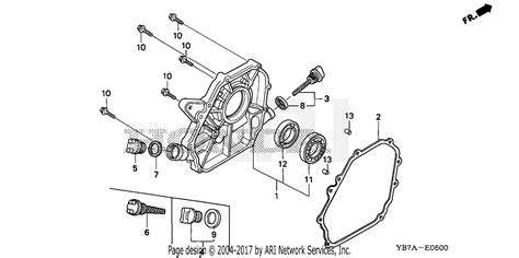 Honda Wh20x Cr Water Pump Jpn Vin Gx140 1000001 To Gx140 3263982 Parts Diagram For Crankcase