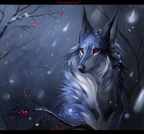 Melluk By Darenrin On Deviantart Animal Art Magical Wolf Mythical