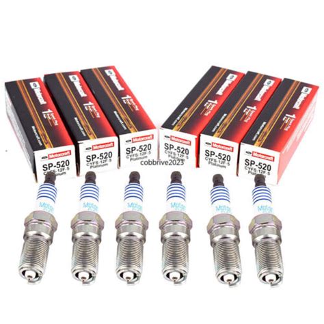 6x Platinum Spark Plugs Cyfs 12f 5 For Motorcraft Ford Lincoln Sp 520