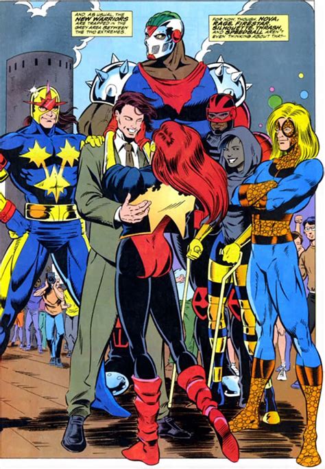 New Warriors Marvel Comics Team Profile 3 The Fading Years