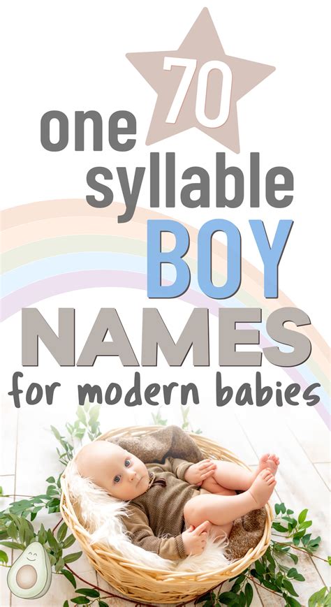 One Syllable Boy Names For Modern Little Dudes Artofit