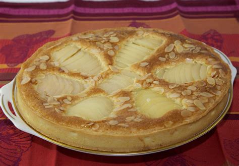 Tarte aux poires à la crème d amandes