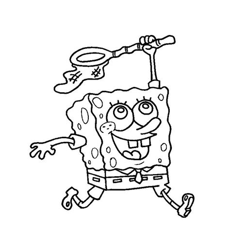 Desenhos Para Colorir Do Bob Esponja