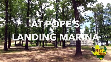 Pope's landing marina is located 80 miles east of dallas on the bass capital of texas, lake fork. Pope's Landing Lake Fork Annual RV Park - YouTube