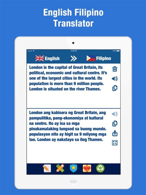 English Filipino Translator Tagalog Dictionary App Price Drops