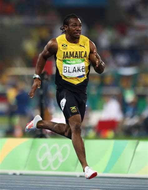 Yohan blake takes boys' home residents to france. Yohan Blake Photos Photos - Athletics - Olympics: Day 12 ...