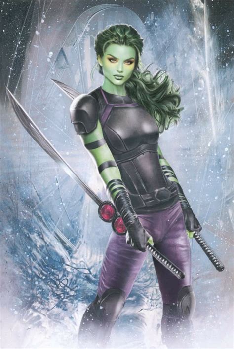 Gamora By Natali Sanders Marvel Gamora Marvel Comics