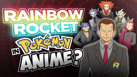 Team Rainbow Rocket In The Pokémon Anime Youtube
