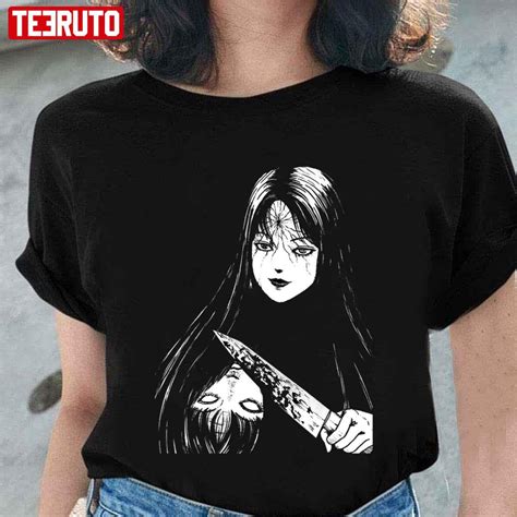 Tomie Junji Ito Dark Manga Unisex T Shirt Teeruto