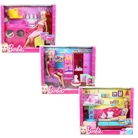 5 von 5 sternen (21) 21 bewertungen. Mattel T8008 Barbie Puppe Möbel Wohnzimmer Kosmetik ...