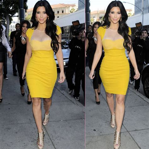 Kim Kardashian Bodycon Bandage Dress