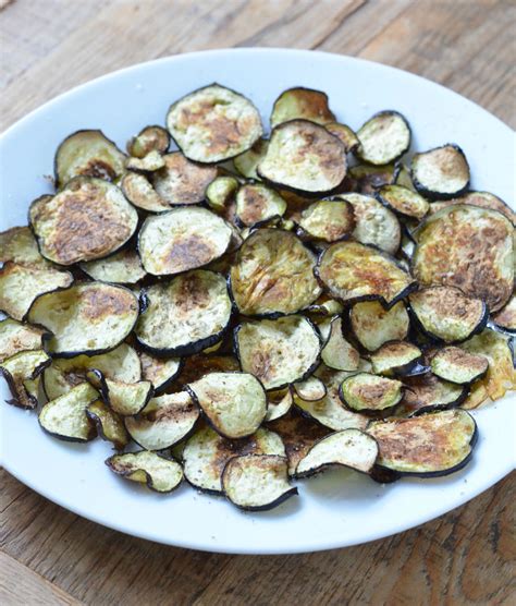 How To Make Roasted Eggplant Chips