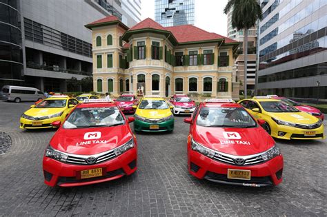 Thailand Line Launches Line Taxi A Taxi Calling Service In Bangkok
