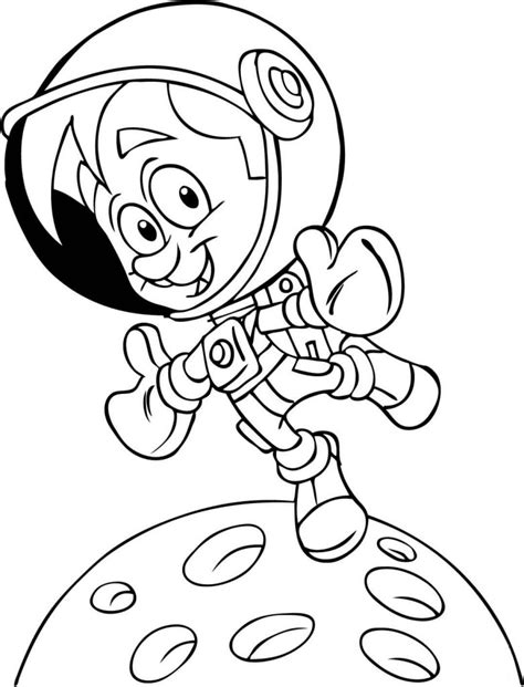 Spaceman Coloring Pages at GetDrawings | Free download