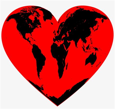 Welcome to our svg map directory! Planet Heart Svg Freeuse - High Resolution World Map ...