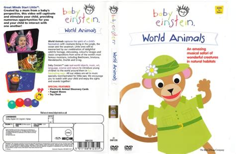 Baby Einsteinworld Animalas 2002 Baby Dvd 1333 Picclick