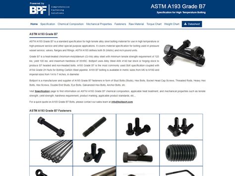 Astm A193 Grade B7 Torque Chart A Visual Reference Of Charts Chart