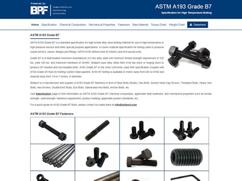 Astm A193 Grade B7 Torque Chart A Visual Reference Of Charts Chart