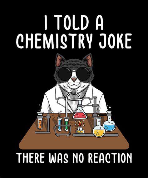 Chemistry Jokes Funny Chemistry Gift Digital Art By Manuel Schmucker Fine Art America