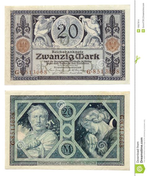 What are some types of german money? Old German Money stock photo. Image of note, marks, bank - 19927814